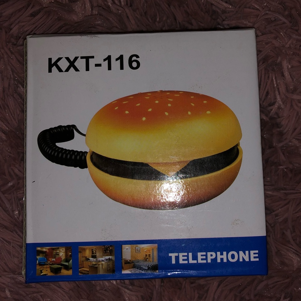 OLD SCHOOL Hamburger Telephone